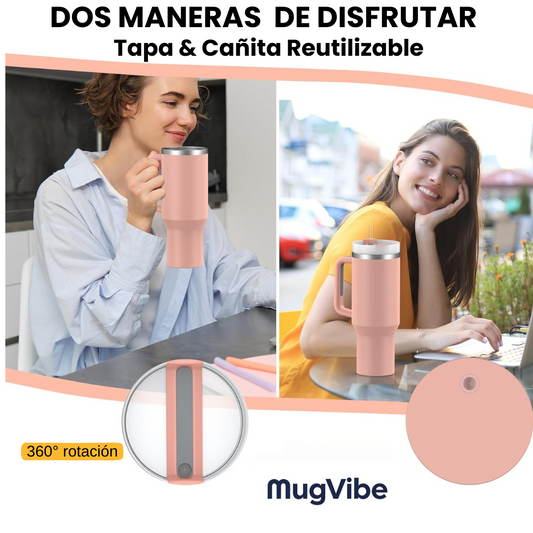 Taza térmica “MUGVIBE”.